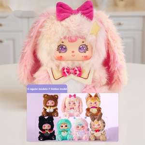 Simpatico Peluche Blind Box Three Little Hairs Moonlight Sonata, Bambola Giocattolo Trendy per Ragazze, Ciondolo Decorativo per Zaino e Portachiavi - Product Image 1