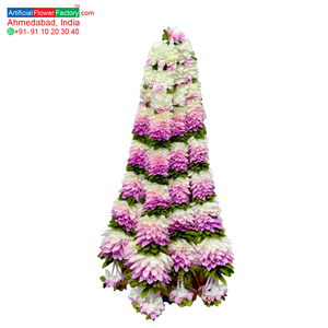 Guirnalda de Flores Artificiales, Decoración Floral Colgante para Bodas, Festivales, Hogar, Templo, Entrada, Puerta - Product Image 5