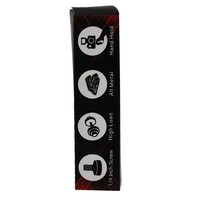 Boîte à double insert en carton blanc personnalisable pour lampe torche et rouge à lèvres, différentes tailles pour l'emballage de cosmétiques
