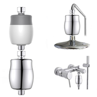 Filtre à eau pour pomme de douche personnalisé à 15 ou 18 étages certifié CE ROHS, purificateur d'eau pour pomme de douche de salle de bain