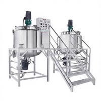 Machine de production de savon liquide shampooing équipement détergent homogénéisateur mélangeur machine shampooing faisant la machine