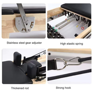 Accessori Pieghevoli per Reformer, Box Imbottito, Tavola per Salti, Attrezzatura <span class=keywords><strong>Pilates</strong></span> per Casa e Palestra - Product Image 6