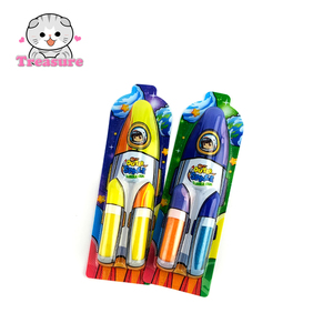 Venta al por mayor Halal afrutado colorido barra forma de goma de mascar forma de cohete <span class=keywords><strong>3</strong></span> piezas de goma de mascar - Product Image 5