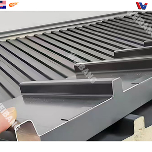 Panel de Pared Corrugado de Aleación de Aluminio de Nueva Tendencia, Impermeable, para Decoración de Fachadas de Paredes Exteriores e Interiores de Centros Comerciales - Product Image 1