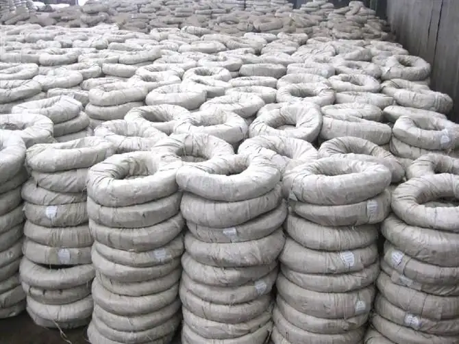 Üretici kaliteli yumuşak siyah tavlı bobin demir tel inşaat ciltleme için