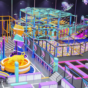 مبيعات المصنع مباشرة مخصصة داخلي واسع النطاق لعب الأطفال التجارية مرافق تسلية قلعة المشاغب الشاهقة - Product Image 5