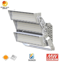 Reflector LED de 240W de Aluminio para Estadios Deportivos, Iluminación para Aeropuertos, Campos de Fútbol, Plazas, Muelles y Torres de Iluminación