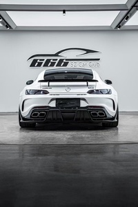 Kit Carrozzeria IMP di 2a Generazione per <span class=keywords><strong>Mercedes</strong></span>-<span class=keywords><strong>AMG</strong></span> <span class=keywords><strong>GT</strong></span> GTS GTC, Kit Widebody, Paraurti, Minigonne Laterali, Cofano, Diffusore, Spoiler, Kit di Conversione e Aggiornamento - Product Image 5