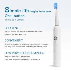 Cepillo de Dientes Eléctrico de Viaje con Batería Fácil de Reemplazar, Cepillo de Dientes Eléctrico para el Cuidado Bucal, Conveniente para Llevar - Product Image 4