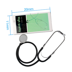 Chine <span class=keywords><strong>Sthetoscope</strong></span> Médical Pas Cher Simple Professionnel Cardiologie Médecin Double Tête Stéthoscope - Product Image 2