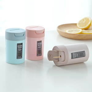 Toothpick Holder Plastic Portable <b>Flip</b> <b>Top</b> For Home Restaurant Hotel Use - Product Image 1