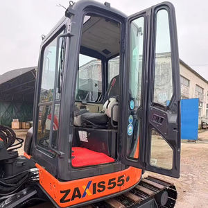 Excavatrice d'occasion Hitachi Zx55 Excavatrices sur chenilles d'occasion Zx55 Hitachi Digger avec pièces de rechange d'origine - Product Image 3