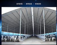 Estructura de Acero para Gallineros, Naves Avícolas, Cobertizos Agrícolas, Edificios Prefabricados para Aves de Corral, Almacenes, Soldadura y Corte