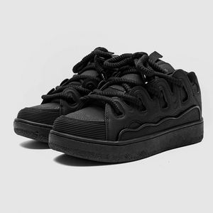 Nouveaux mocassins de style américain avec contraste de couleurs tendance, semelle épaisse et style académique pour un usage décontracté. - Product Image 6