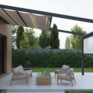 Fabricación de toldo retráctil <span class=keywords><strong>exterior</strong></span> impermeable automático toldo retráctil toldo de <span class=keywords><strong>protección</strong></span> <span class=keywords><strong>solar</strong></span> - Product Image 3