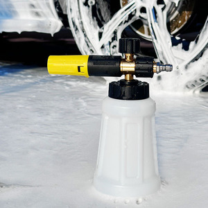 Outils d'entretien automobile OEM Pot en mousse PA Grande bouteille OEM 1L Lance à mousse de <span class=keywords><strong>neige</strong></span> bon marché <span class=keywords><strong>Canon</strong></span> à mousse avec connecteur rapide - Product Image 4