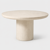Ensemble de table et de chaises de salle à manger au design moderne, 7 pièces, construction durable en bois et tissu, meubles de salle à manger écologiques