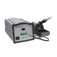 Station de soudage Waterun 205 nouvelle génération sans plomb haute précision 150W, avec embouts série 500, alimentation CC 110V/220V 50-600°C, gris, garantie 1 an