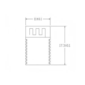 고성능 블루투스 모듈 Weikeng WKB5010 2.4GHz 초소형 RF 트랜시버 블루투스5 모듈 Arm Cortex-MO 블루투스 모듈 - Product Image 3