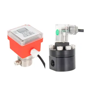 M Series SS University Laboratory Mini Flow Meter Grease Digital Fuel Sensor Liquid Chemical Small Micro Oval Gear Flowmeter