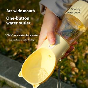 Offre Spéciale Portable chat et <span class=keywords><strong>chien</strong></span> bouteille d'eau détachable mangeoire conteneur Direct boire en plein air <span class=keywords><strong>voyage</strong></span> Pet tasse d'eau - Product Image 4