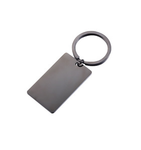 Bạc Vàng Hồng Vàng Đen 25*40Mm Hình Chữ Nhật Thép Không Gỉ Trống Tag <span class=keywords><strong>Keychain</strong></span> Khắc Kim Loại Tag <span class=keywords><strong>Keychain</strong></span> <span class=keywords><strong>Keyring</strong></span> - Product Image 3