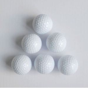 Balles de golf en caoutchouc synthétique écologiques personnalisées en gros pour tournois et entraînements, avec marqueur et logo sur mesure - Product Image 3