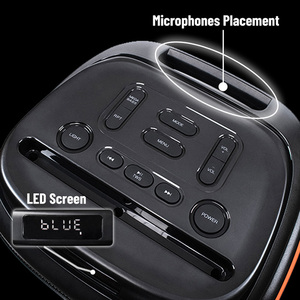 Dual 6.5inch TWS Wireless Portable Splash-Resistant Party <b>Speaker</b> DSP2612A Party <b>Speaker</b> DSP2612A DSP2612A - Product Image 5