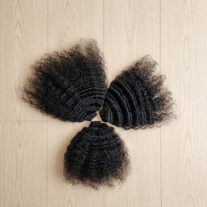 Meilleurs Extensions de Cheveux Humains Remy Corps Bouclé Naturel Pur/Vague Lâche Styles de Vague Droite Soyeuse Haute Qualité Waft - Product Image 4