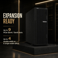 Lenovo ST650 V3 High Performance Enterprise Server up to 2 Intel Xeon CPUs 4TB TruDDR5 32 Drive Bays