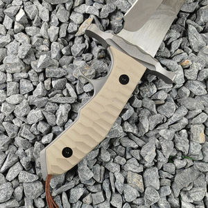 Cuchillo Táctico RAM BO MK9 de Acero Inoxidable de Alta Calidad, Personalizable, con Mango G10, Hoja Fija, Punta de Gota, Funda, para Uso en Exteriores - Product Image 2