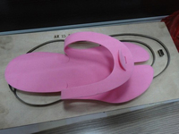 Machine de fabrication de pantoufles de chine