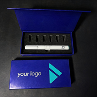 Étui à stylos à fermeture magnétique de qualité supérieure pour applicateurs cosmétiques, boîte de rangement de voyage étanche, organisateur de luxe à coque rigide