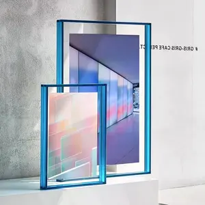 Marco de bloque acrílico al por mayor, marcos de fotos magnéticos transparentes, marcos de fotos acrílicos de doble cara personalizados - Product Image 1