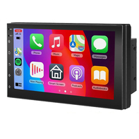 Autoradio Android 7 pouces, taille universelle 2 Din, écran tactile IPS, autoradio stéréo GPS, lecteur vidéo avec Carplay, Wifi, BT, FM