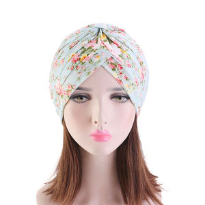 Turban pour femmes Head Wrap Cancer Chemo Beanies Cap Headwear Cap <span class=keywords><strong>Bonnet</strong></span> Hair Loss Hat - Product Image 2