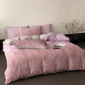 Wholesale <strong>Bedding</strong> Sets 4 Pieces <strong>Bedding</strong> Set Bedspread Set Queen Size for Hotel - Product Image 1