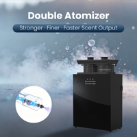Diffuseur de parfum électrique commercial en métal à double pompe I-x avec écran tactile, machine de marketing olfactif française pour hôtels, garantie 1 an
