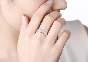 Tonglin Venta al por mayor <span class=keywords><strong>de</strong></span> joyería certificada para mujer Dubai 10K 14K 18K Oro real Joyas <span class=keywords><strong>de</strong></span> <span class=keywords><strong>compromiso</strong></span> Alianzas <span class=keywords><strong>de</strong></span> boda 18K - Product Image 4