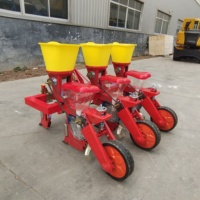 Exquis semoir transplanteur à 3 rangées efficace maïs soja coton légumes semoir machine avec composants de noyau d'engrenage
