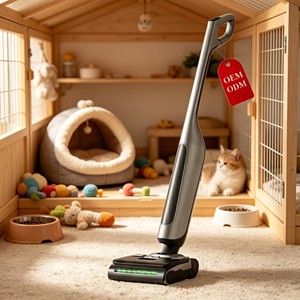 <span class=keywords><strong>Aspirateur</strong></span> sans fil OEM à filtration HEPA, mode vapeur, séchage à air chaud, nettoyage automatique à une touche, pour usage domestique et extérieur - Product Image 4