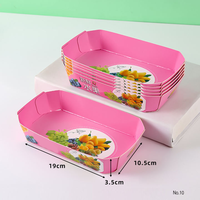Bol à fruits jetable biodégradable certifié Nature, de qualité alimentaire, enduit de PE, recyclable, 300-1000 ml, options multi-tailles
