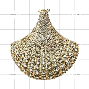 Women Classical Rhinestone Evening <b>Bag</b> Party <b>Crystal</b> Clutches Luxury Wedding Purse Handbag - Product Image 2