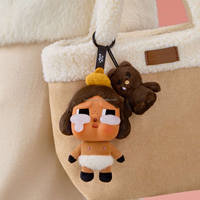 Vente chaude Pop Mart Véritable Cry Baby Crying Again Série Chiffres En Peluche Boîte Aveugle Cry Baby Poupée En Peluche avec Porte-clés Mystère