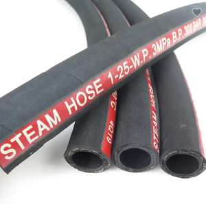 Manguera de goma de hierro de vapor resistente al agua caliente y al calor, manguera de goma de vapor tipo alambre de acero y manguera de goma tipo algodón <span class=keywords><strong>Riber</strong></span> - Product Image 1