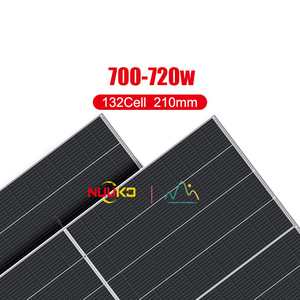 NUUKO Módulo Fotovoltaico Bifacial de 700W, Doble Cristal, 700-720W, Alta Generación de Energía, 210mm - Product Image 2