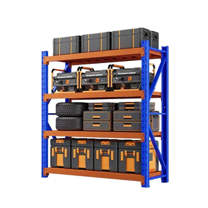 Scaffalatura a Più Livelli a Prezzo di Fabbrica, Unità Espositive con Capacità 300kg, Protezione Anticorrosione, Certificazione CE, Verniciatura a Polvere - Product Image 1