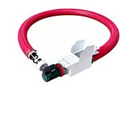 Convoyeur à vide électrique 5,5 kW pour équipement agricole, diamètre 100 mm, haute efficacité, faible coût, pour sable, poudre, graines