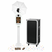 Photomaton portable en métal compatible avec iPad et appareils photo reflex numériques, personnalisable en usine, spécialement conçu pour les mariages, les fêtes et les événements