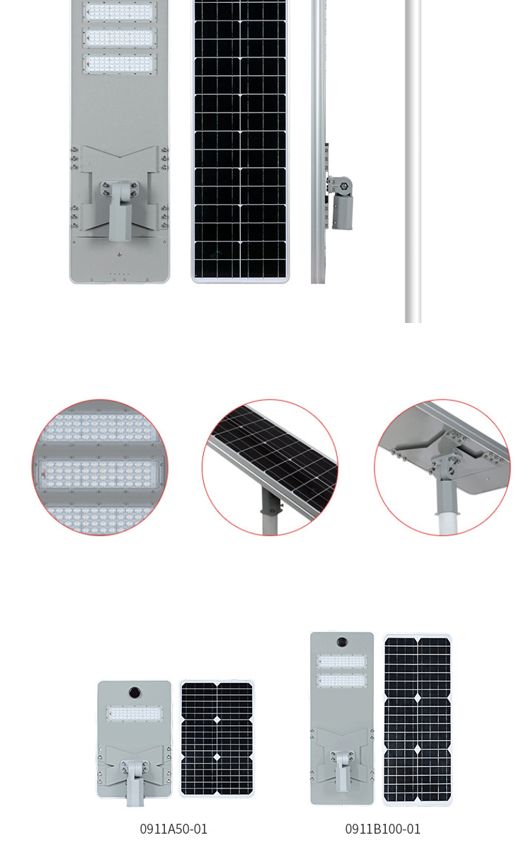 Best Lighting System Controller Mppt 20W 40W 500W Led Twin Lamps Pole Design Smart Ip67 Modular All In One Solar Street Light